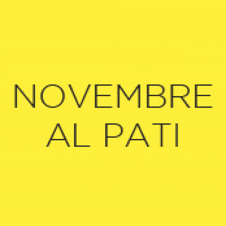 Programació: novembre al Pati