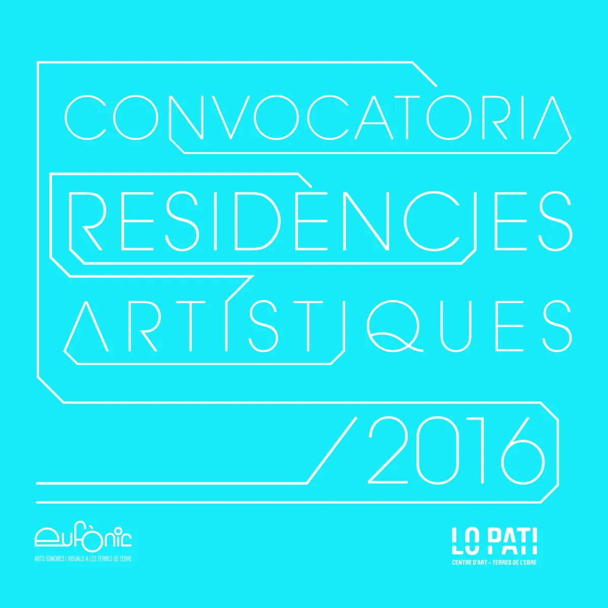 Convocatòria residències artístiques Eufònic 2016