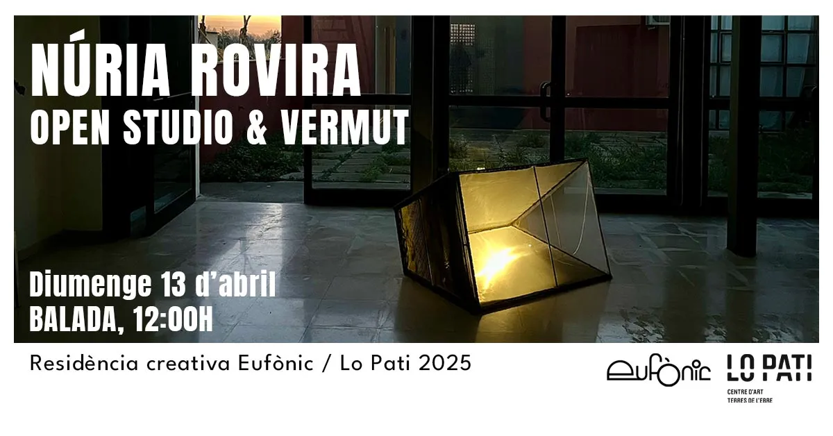 Taller Obert i Vermut amb Núria Rovira