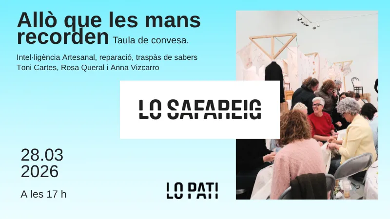 Allò que les mans recorden