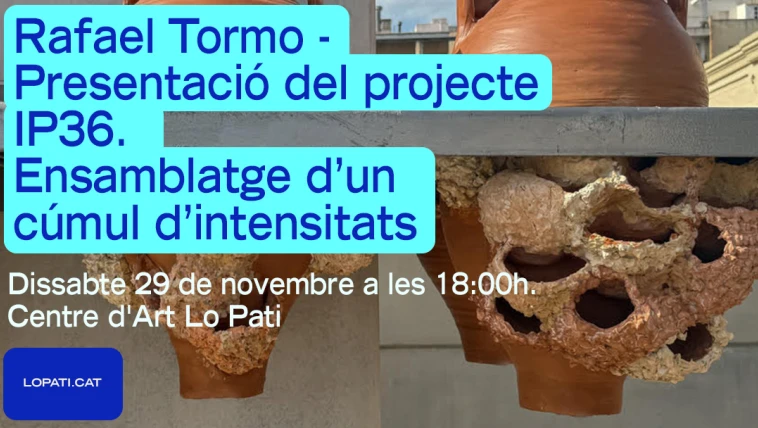 Presentació del projecte IP36. Ensamblatge d'un cúmul d'intensitats amb Rafael Tormo