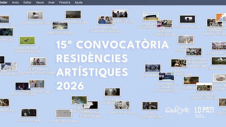 Residencias creativas Eufònic / Lo Pati 2026
